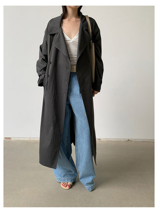 Lapel Trench Coat