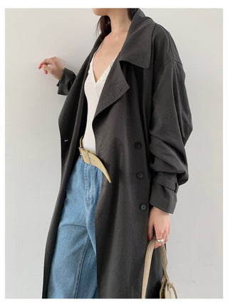 Lapel Trench Coat