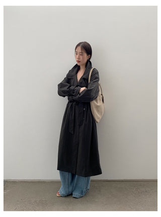 Lapel Trench Coat