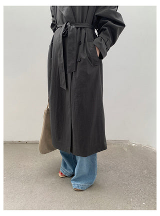 Lapel Trench Coat