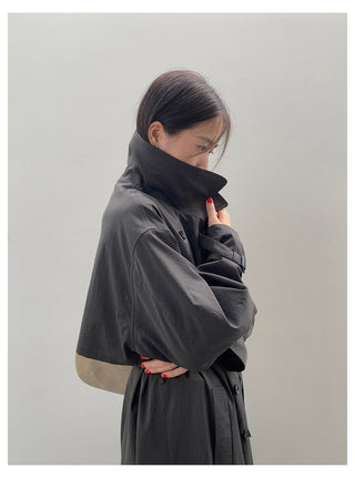 Lapel Trench Coat