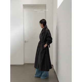 Lapel Trench Coat
