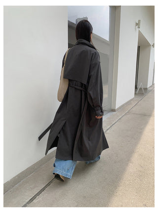 Lapel Trench Coat