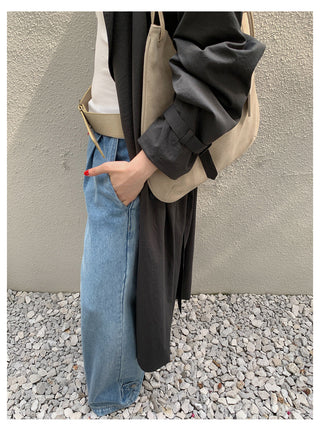 Lapel Trench Coat