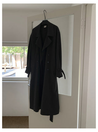 Lapel Trench Coat