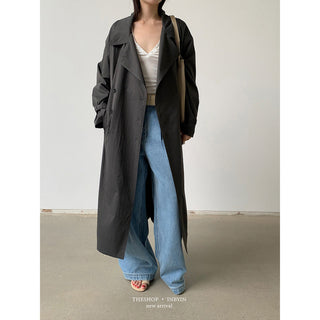 Lapel Trench Coat