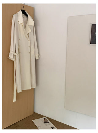 Lapel Trench Coat