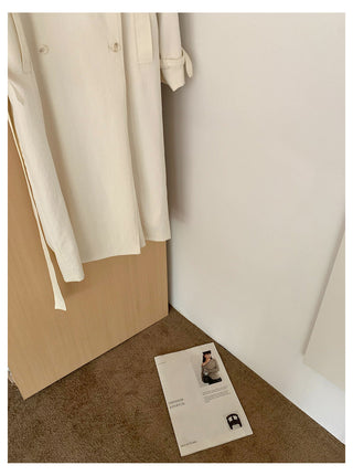Lapel Trench Coat