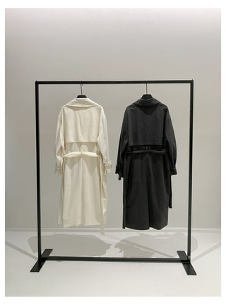 Lapel Trench Coat