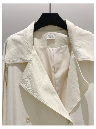 Lapel Trench Coat