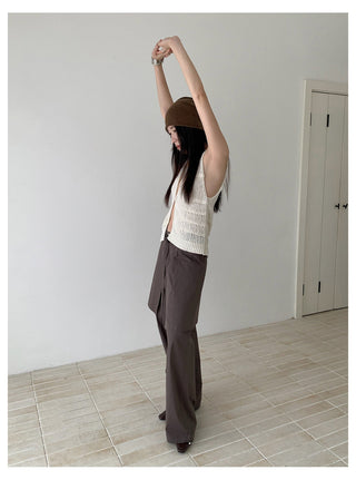 Sleeveless Knit top