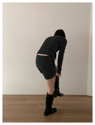 Striped Henry Sweater