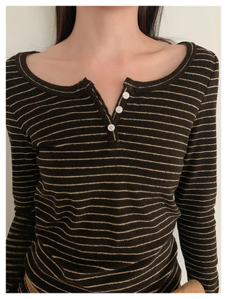 Striped Henry Sweater
