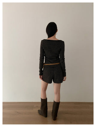 Striped Henry Sweater