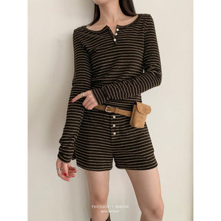 Striped Henry Sweater