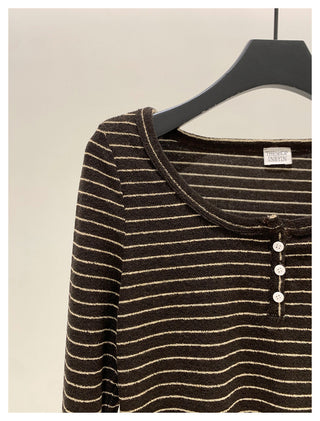 Striped Henry Sweater