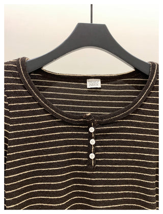 Striped Henry Sweater