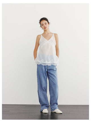 Lace Patchwork top