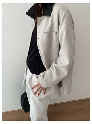 Suede Workwear Jacket