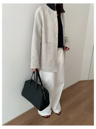 Suede Workwear Jacket
