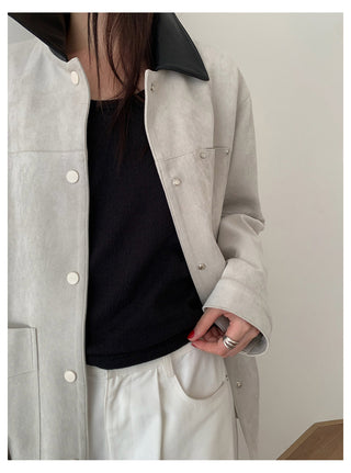 Suede Workwear Jacket