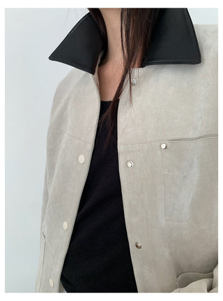 Suede Workwear Jacket
