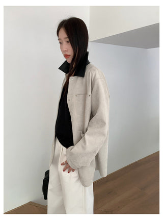 Suede Workwear Jacket