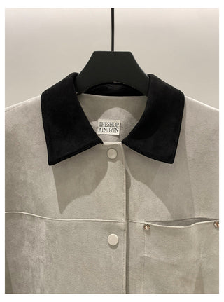 Suede Workwear Jacket