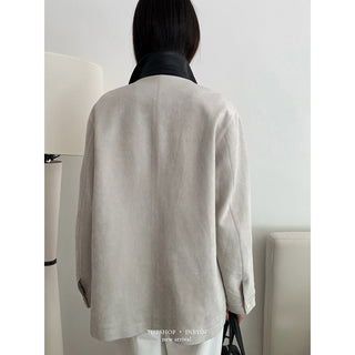 Suede Workwear Jacket