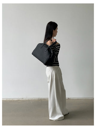 High Waist Straight Trouser