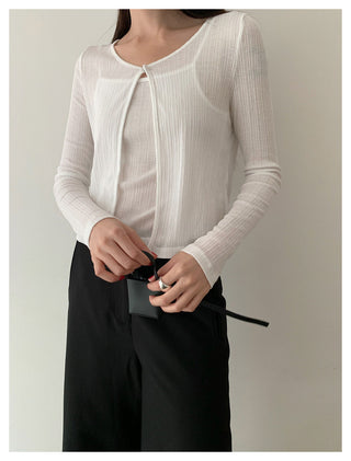 Sleeveless Knit top