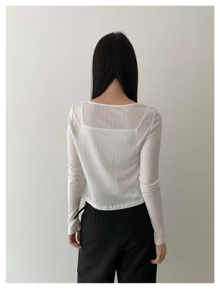 Sleeveless Knit top