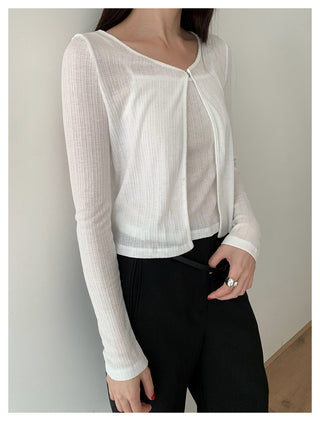 Sleeveless Knit top
