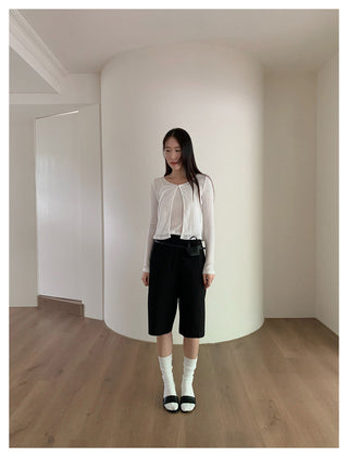 Sleeveless Knit top
