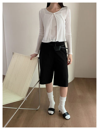 Sleeveless Knit top