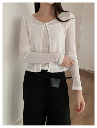 Sleeveless Knit top