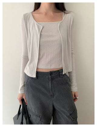Sleeveless Knit top