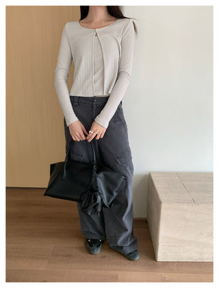 Sleeveless Knit top