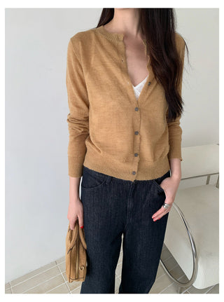 Blue Cardigan Top