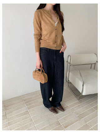 Blue Cardigan Top