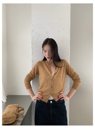 Blue Cardigan Top
