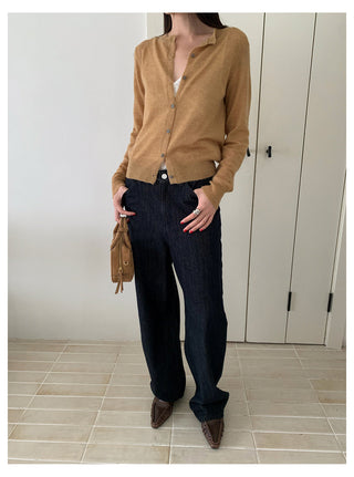 Blue Cardigan Top