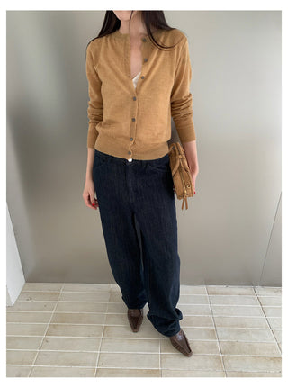 Blue Cardigan Top