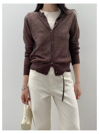 Blue Cardigan Top