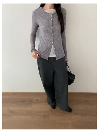 Denim Casual Pants