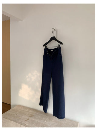 Denim Casual Pants