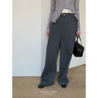 Denim Casual Pants