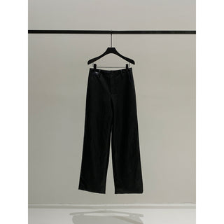 Leather Wax Pants