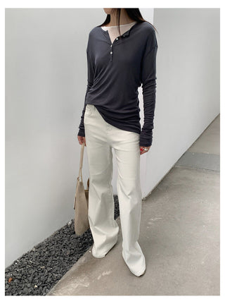 Henry Collar T-Shirt