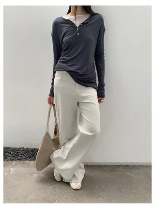 Henry Collar T-Shirt